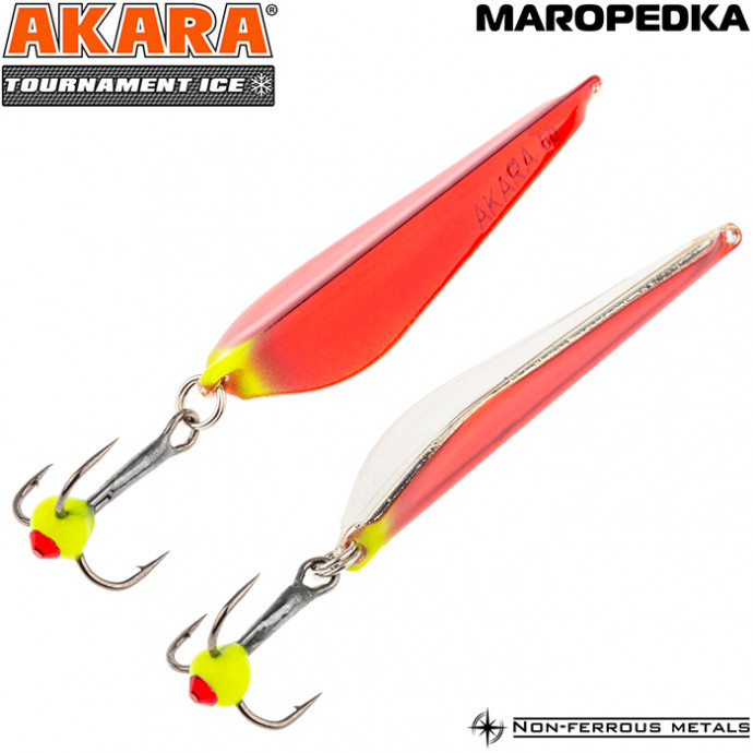 Блесна зим. Akara Tournament Ice Maropedka 60 8 гр. 34/Sil