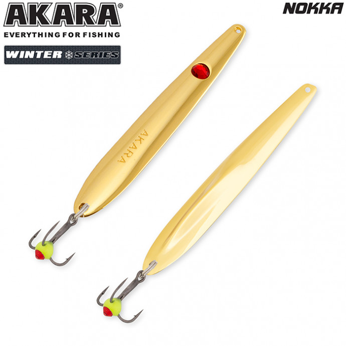 Блесна зим. Akara Ice Nokka 75 10 гр. Go/Go