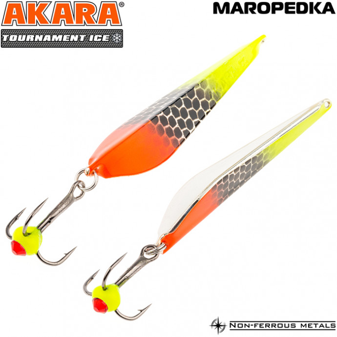Блесна зим. Akara Tournament Ice Maropedka 75 11 гр. 29/Sil