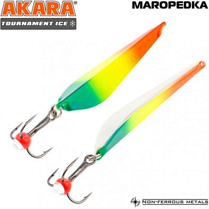 Блесна зим. Akara Tournament Ice Maropedka 75 11 гр. 86/Sil