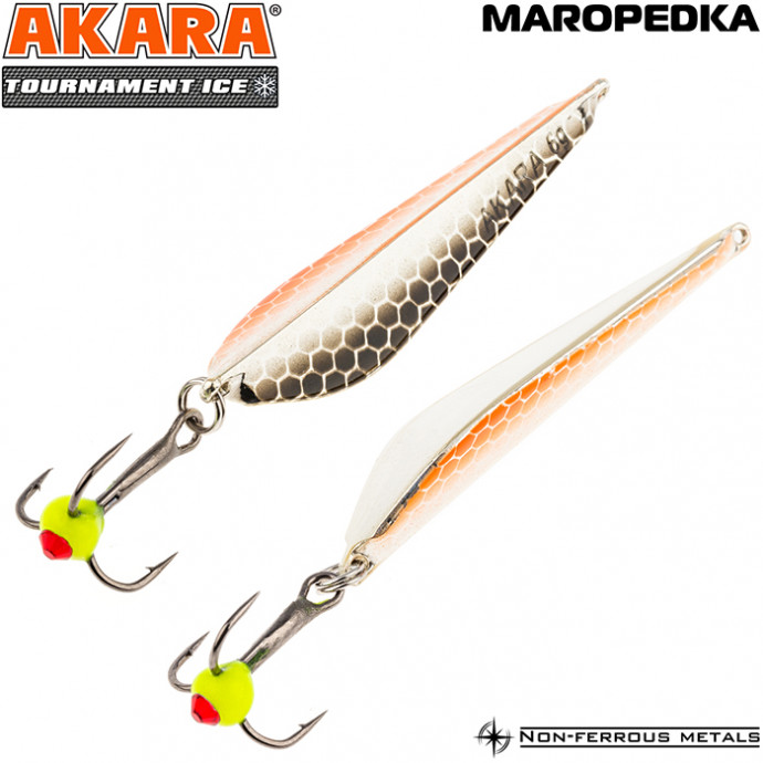 Блесна зим. Akara Tournament Ice Maropedka 60 8 гр. 21/Sil