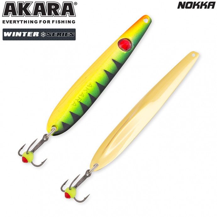 Блесна зим. Akara Ice Nokka 60 7 гр. 18-GO/GO*