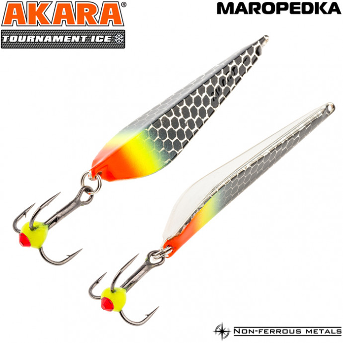 Блесна зим. Akara Tournament Ice Maropedka 100 18 гр. 28/Sil