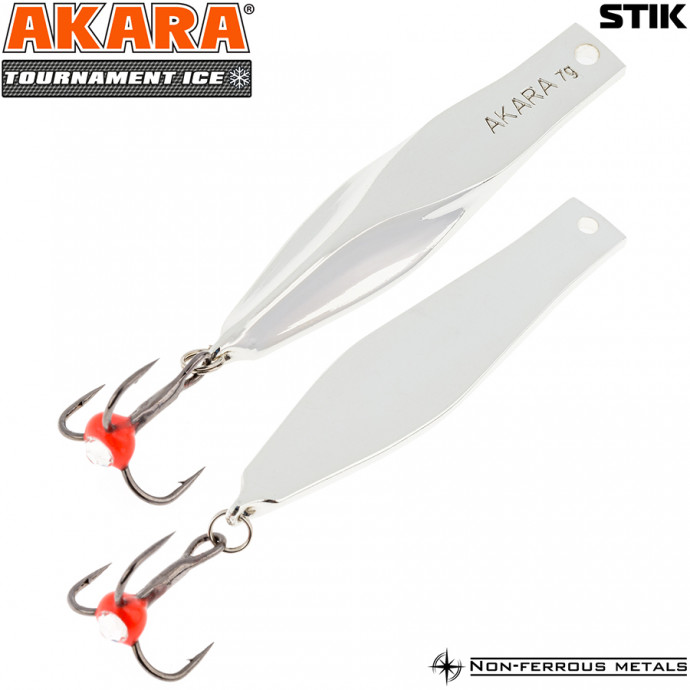 Блесна зим. Akara Tournament Ice Stik 50 7 гр. Sil*